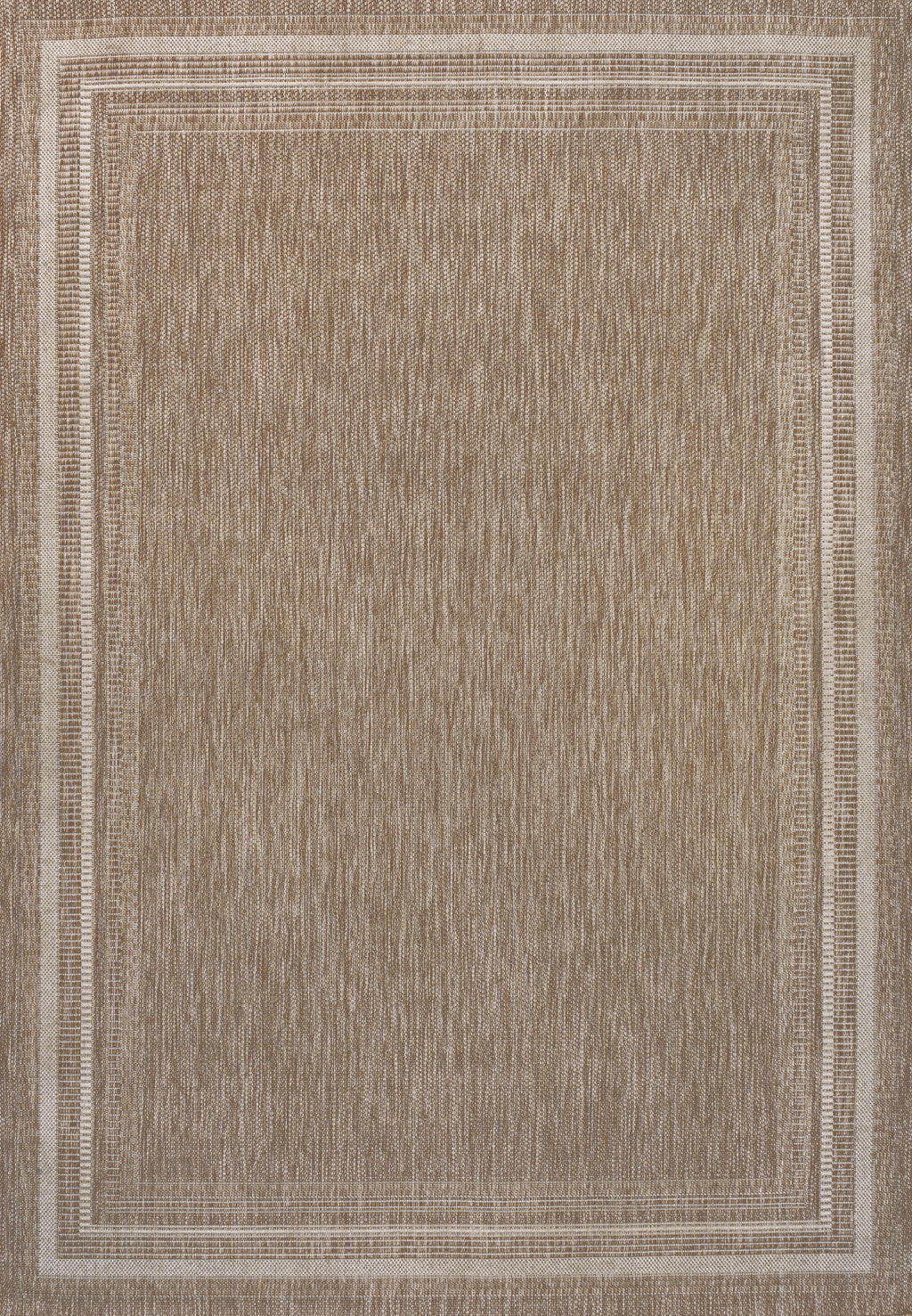 3' X 5' Beige And Cream Indoor Outdoor Area Rug - GreatEagleInc