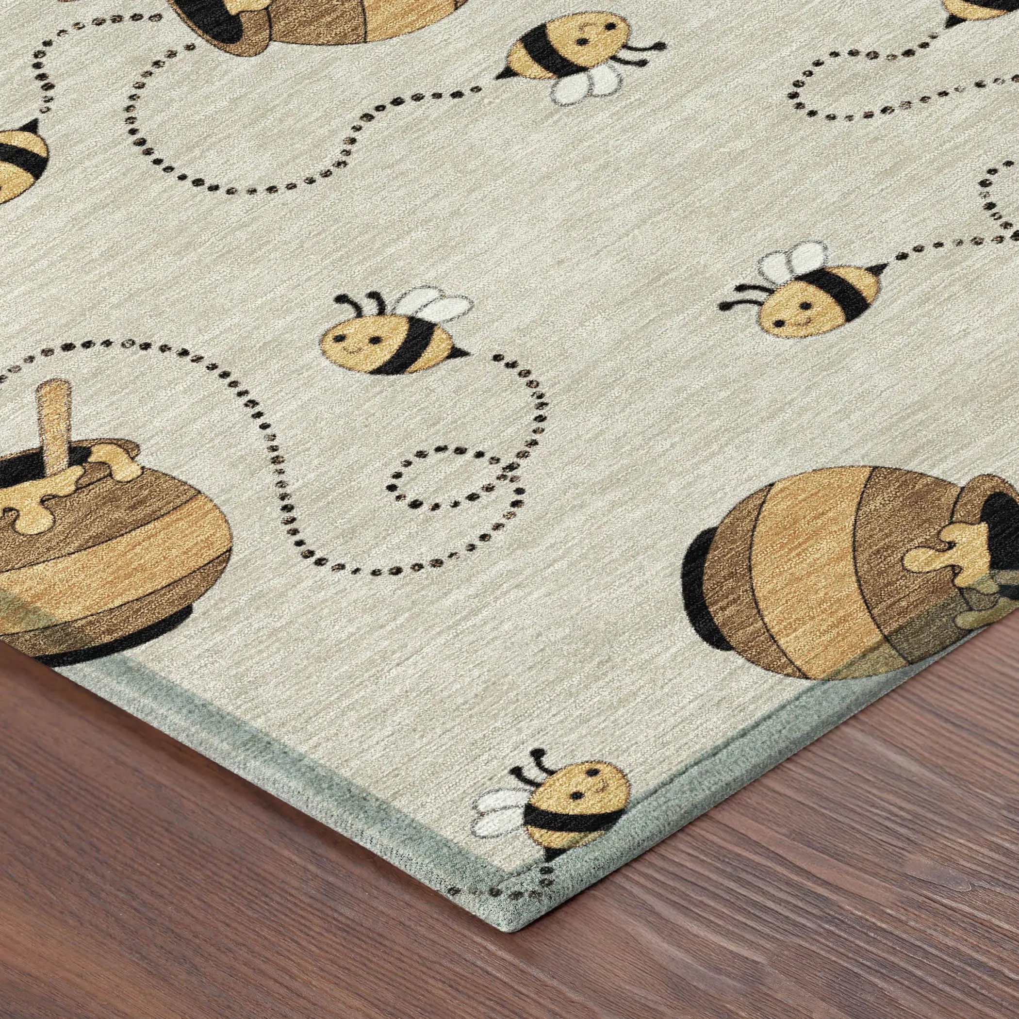 3' X 5' Beige And Ivory Geometric Washable Indoor Outdoor Area Rug Homeroots Outdoor
