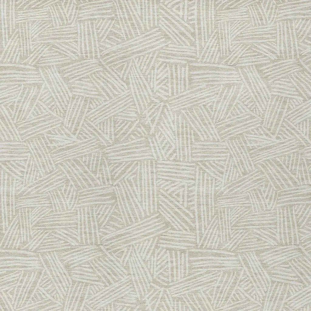 3' X 5' Beige And Ivory Geometric Washable Indoor Outdoor Area Rug Homeroots Outdoor