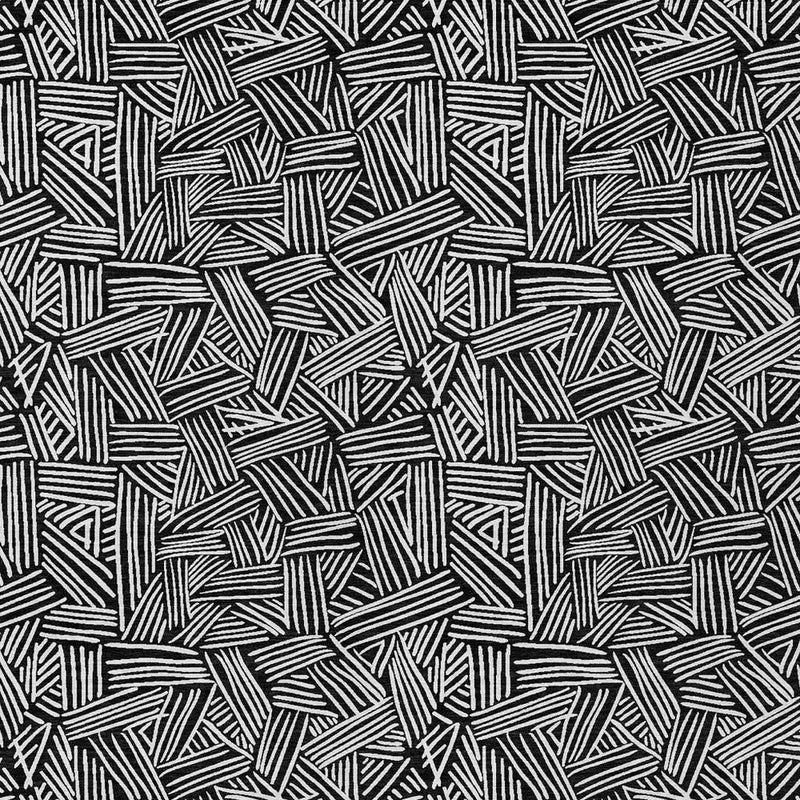 3' X 5' Black And Ivory Geometric Washable Indoor Outdoor Area Rug Homeroots Outdoor