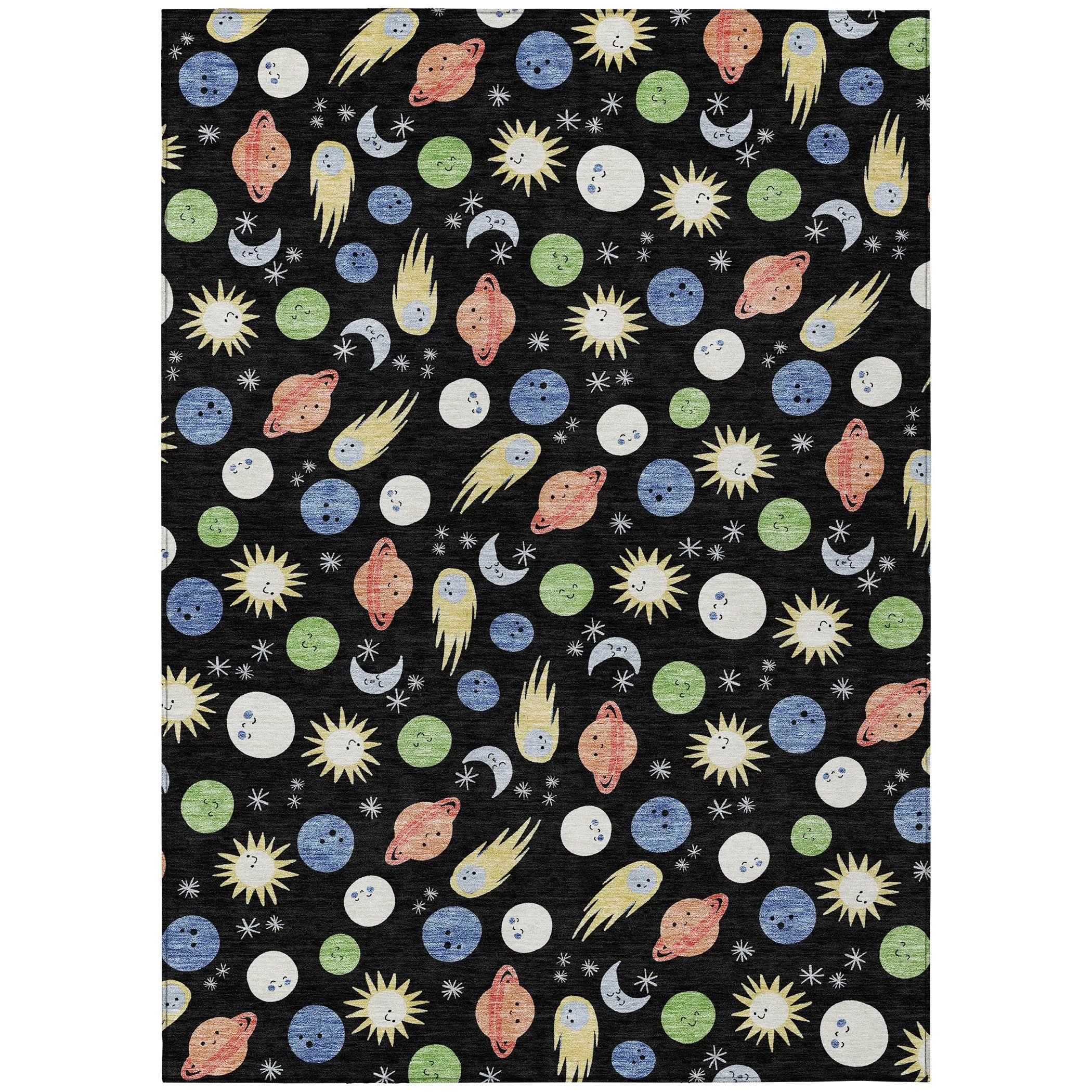 3' X 5' Black And Ivory Geometric Washable Indoor Outdoor Area Rug Homeroots Outdoor