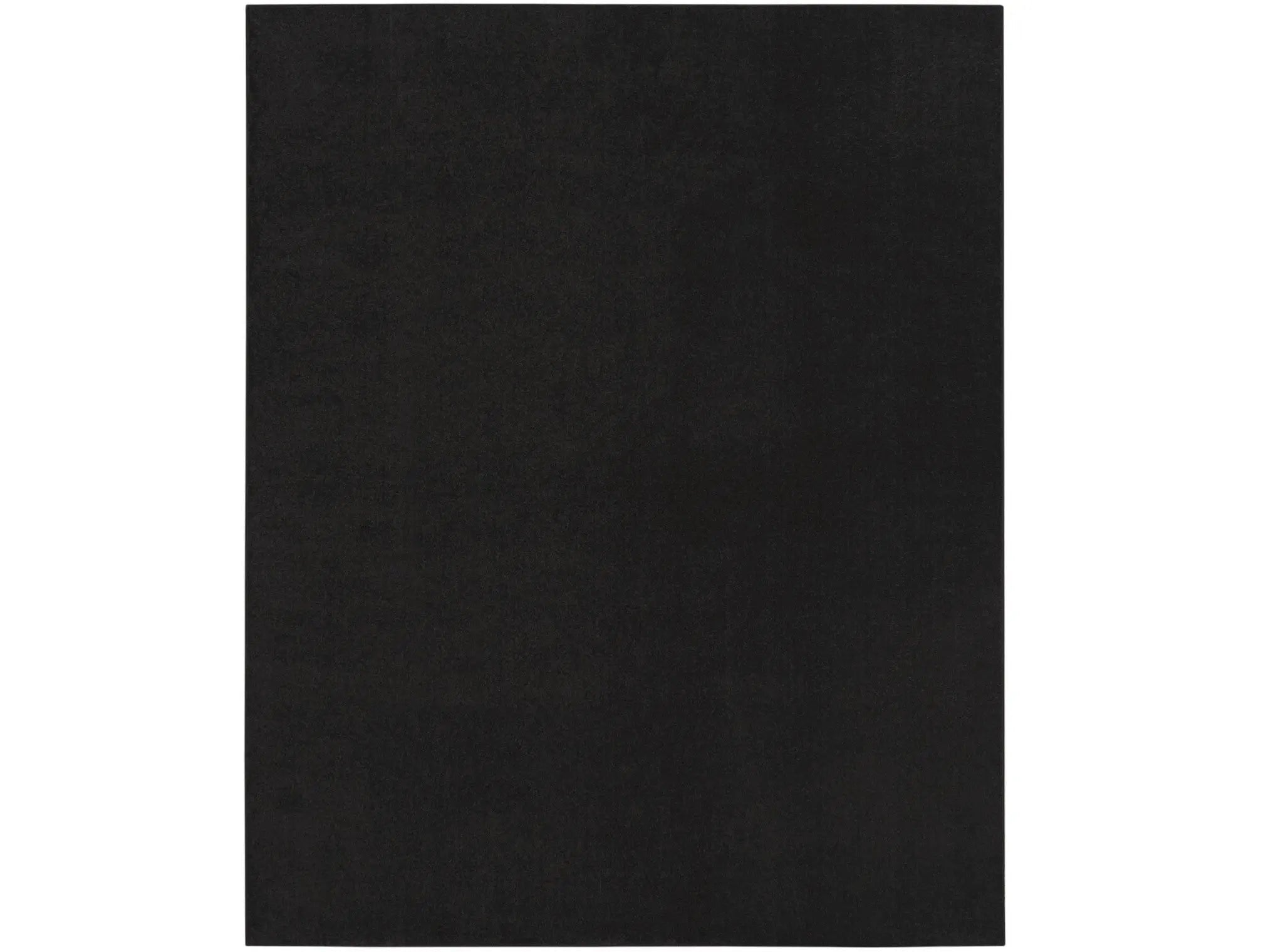 3' X 5' Black Stain Resistant Indoor Outdoor Area Rug - GreatEagleInc