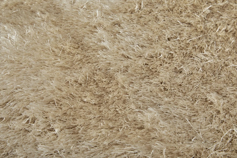 3' X 5' Brown And Tan Shag Hand Tufted Area Rug Homeroots Home Decor