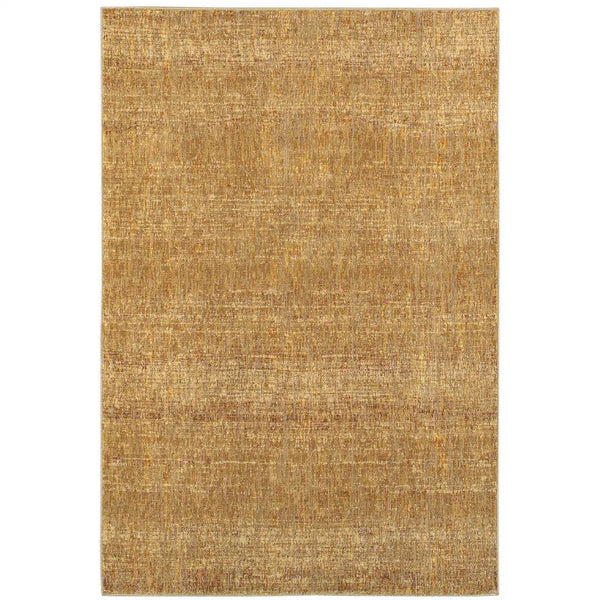 3' X 5' Brown Power Loom Area Rug Homeroots Home Decor