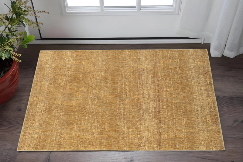 3' X 5' Brown Power Loom Area Rug Homeroots Home Decor