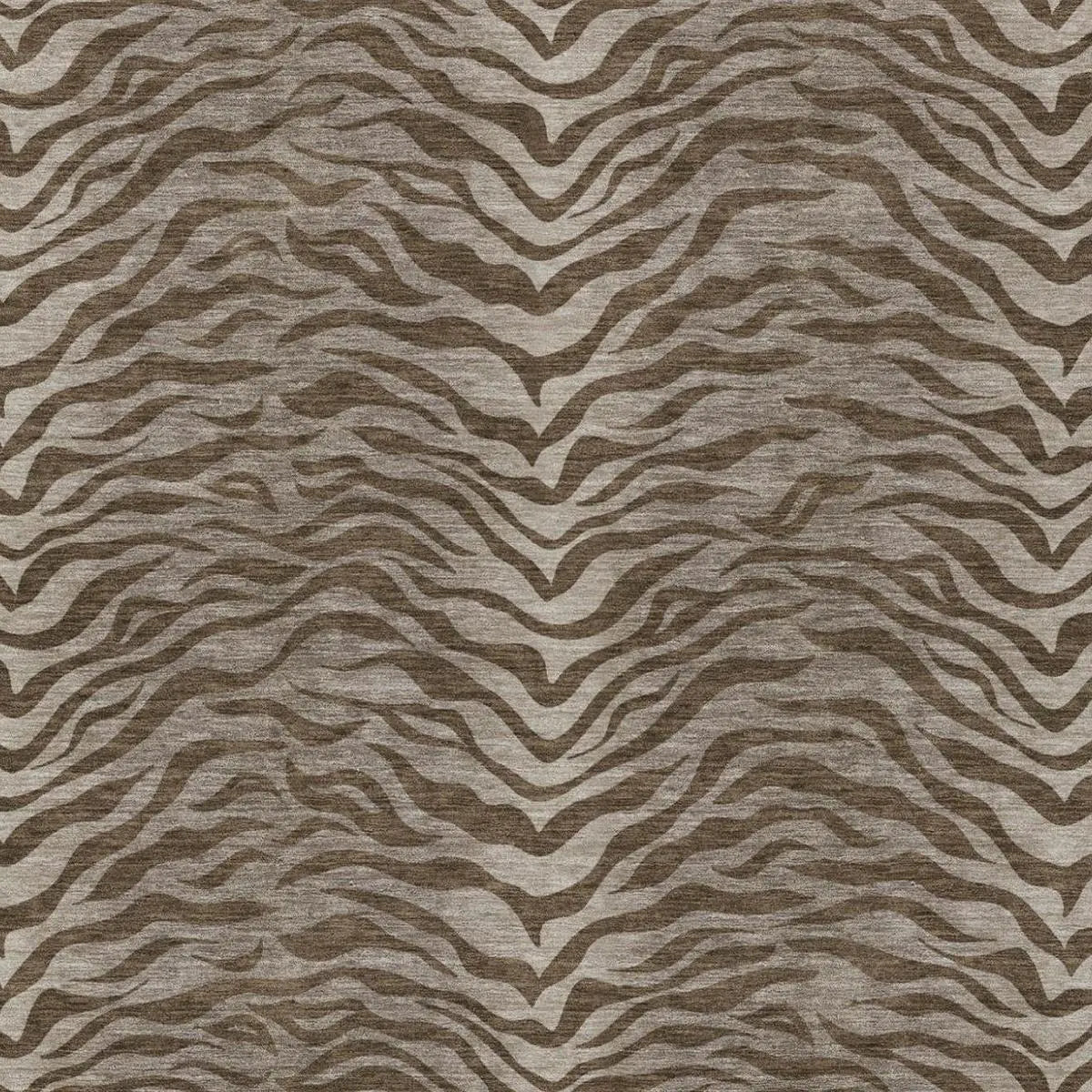 3' X 5' Chocolate And Brown Animal Print Washable Indoor Outdoor Area Rug Homeroots Outdoor