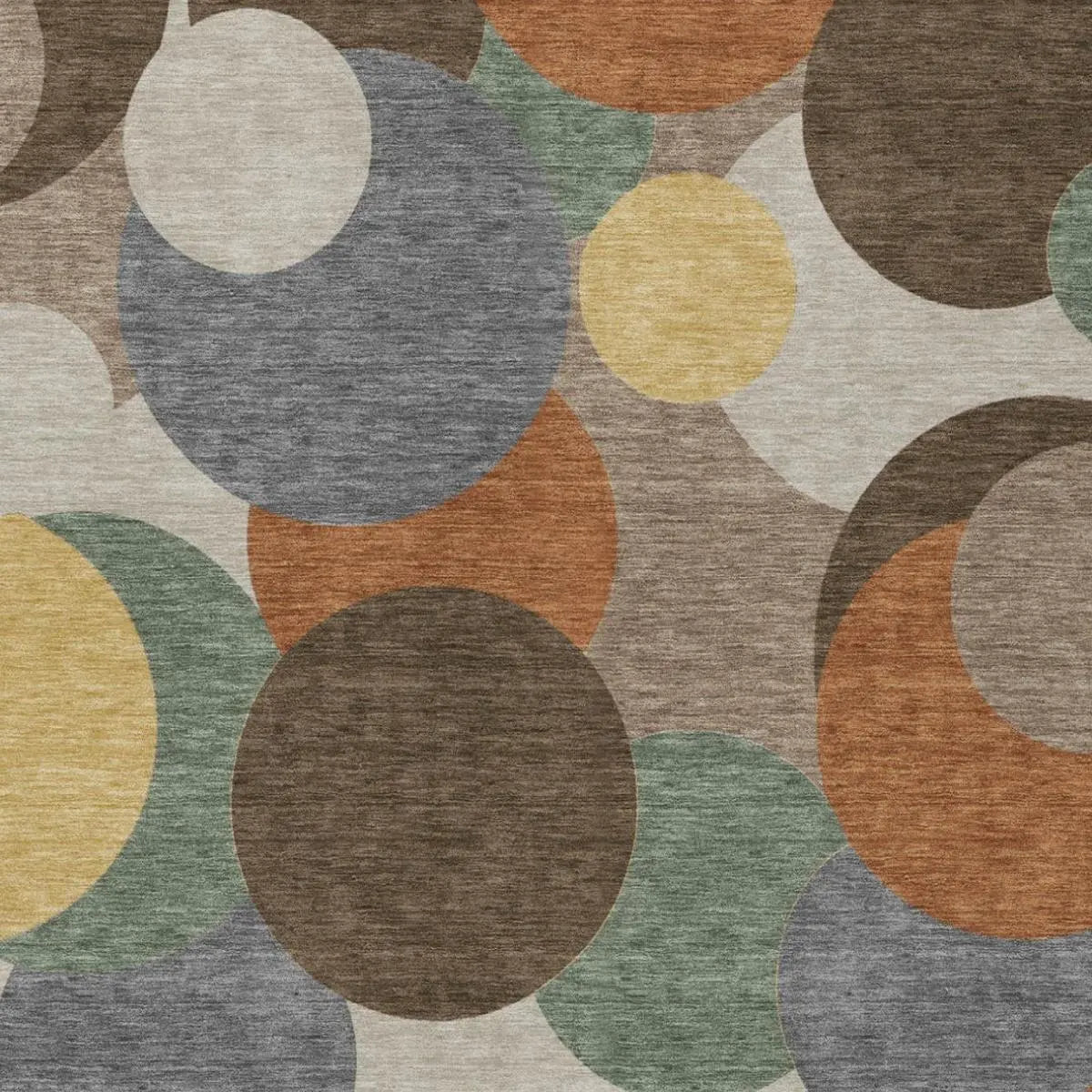3' X 5' Chocolate And Brown Geometric Washable Indoor Outdoor Area Rug Homeroots Outdoor