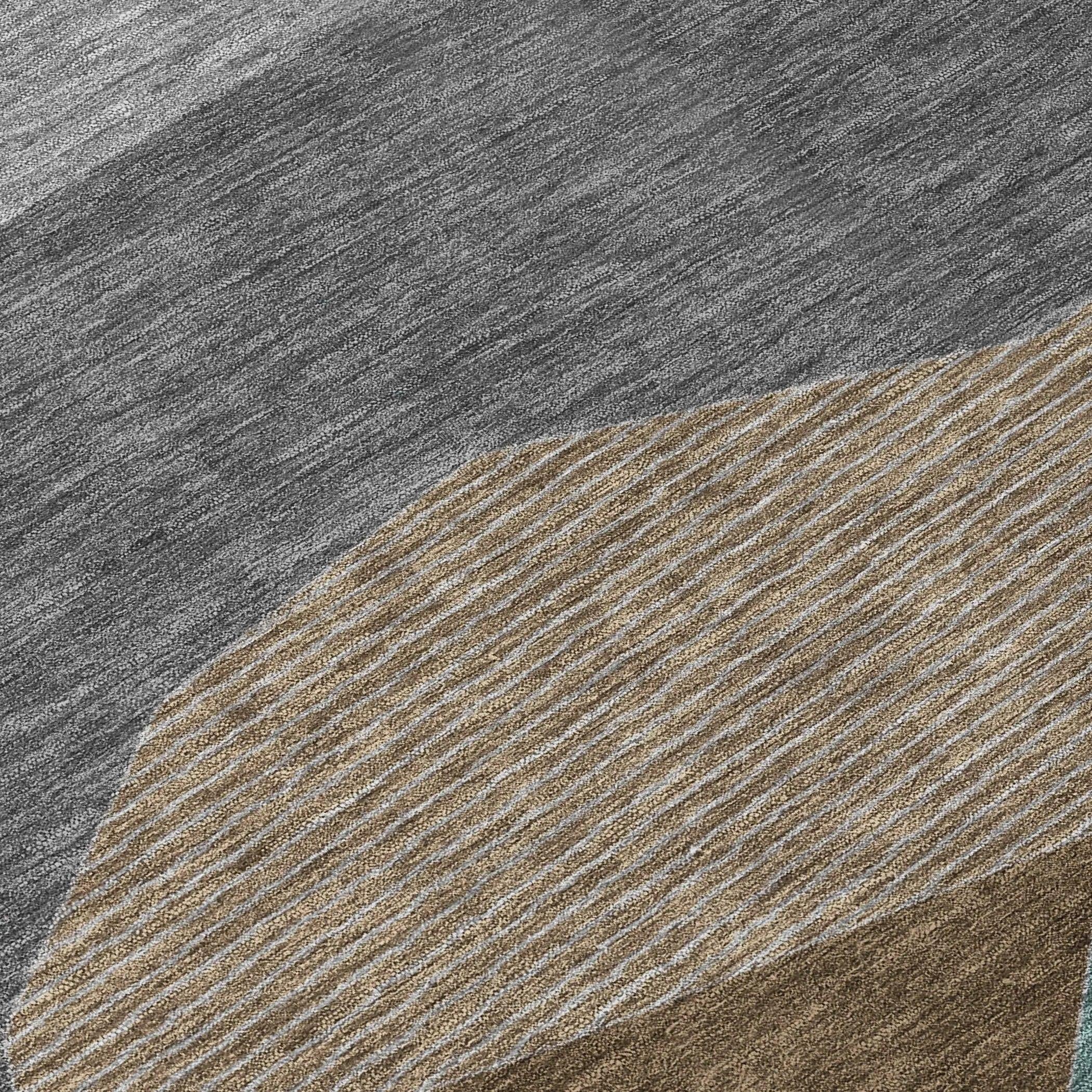 3' X 5' Gray And Silver Geometric Washable Indoor Outdoor Area Rug Homeroots Outdoor