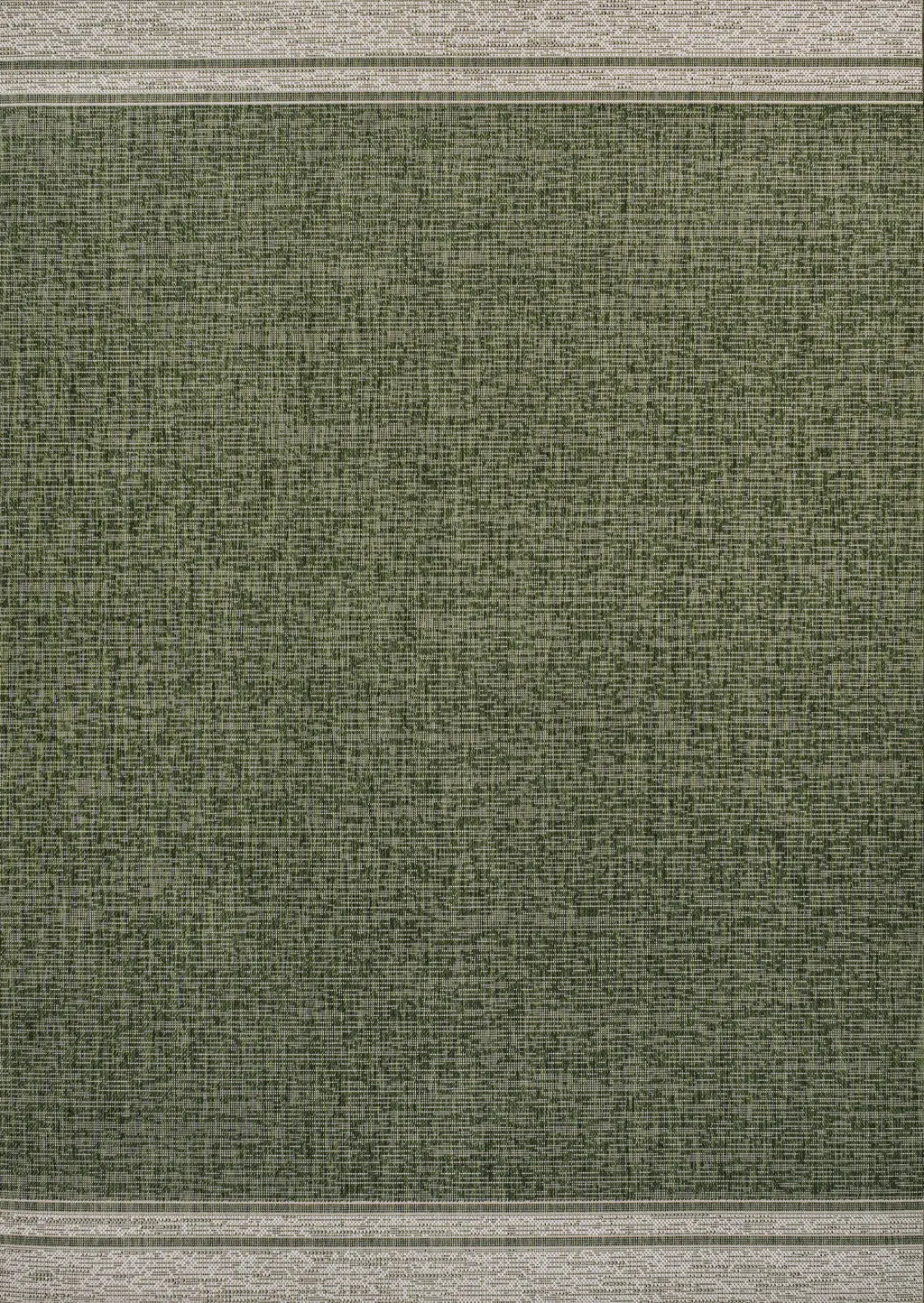 3' X 5' Green And Cream Indoor Outdoor Area Rug Homeroots Outdoor