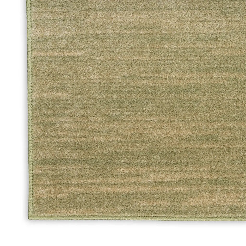 3' X 5' Green And Gold Abstract Indoor Outdoor Area Rug Homeroots Outdoor