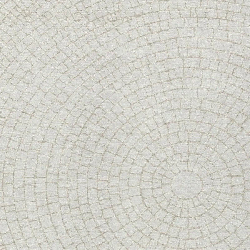 3' X 5' Ivory And Beige Geometric Washable Indoor Outdoor Area Rug Homeroots Outdoor