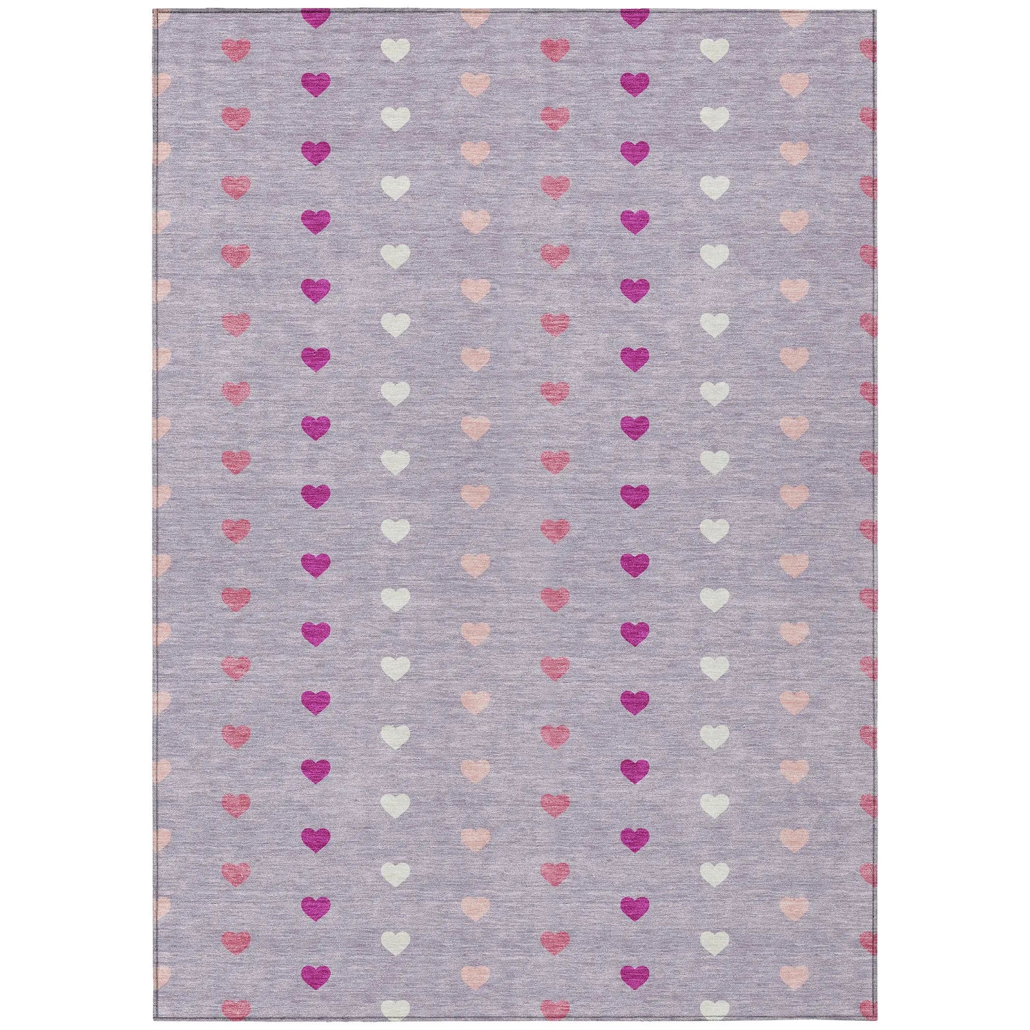 3' X 5' Lavender And Pink Geometric Washable Indoor Outdoor Area Rug Homeroots Outdoor