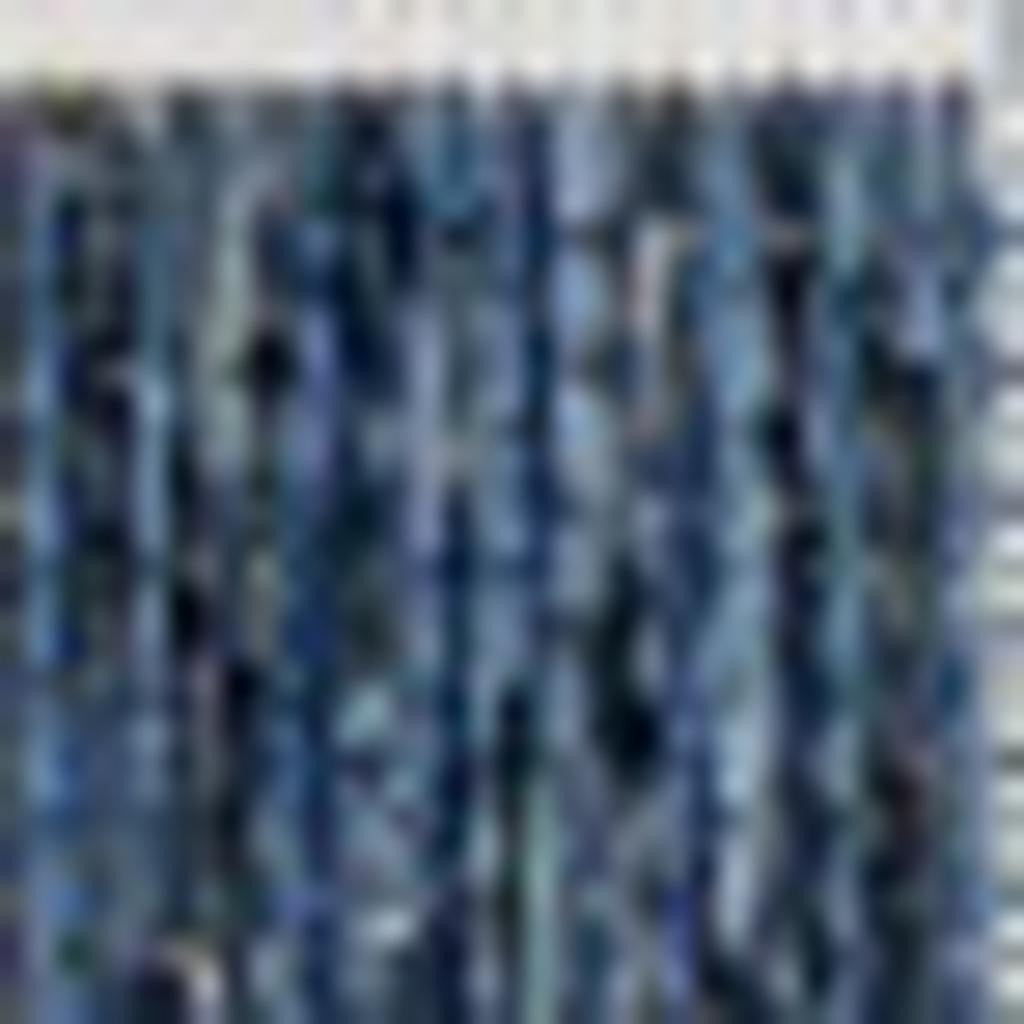 3' X 5' Navy Blue And Cream Geometric Indoor Outdoor Area Rug - GreatEagleInc