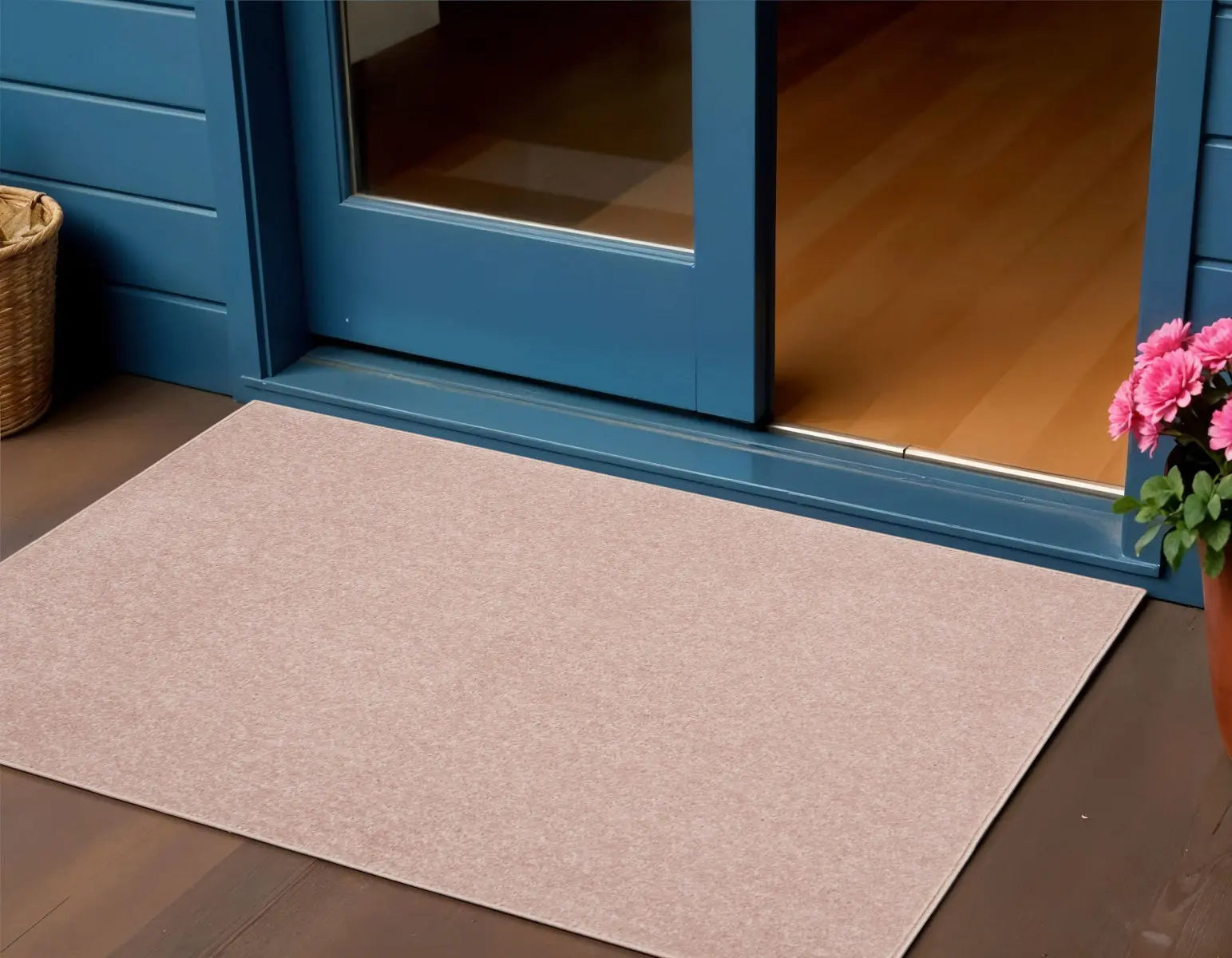 3' X 5' Pink Indoor Outdoor Area Rug - GreatEagleInc