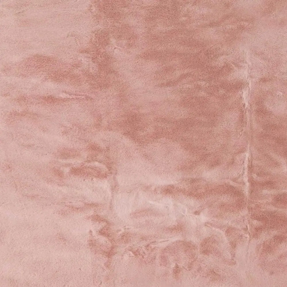 3' X 5' Pink Shag Hand Knotted Area Rug Homeroots Home Decor