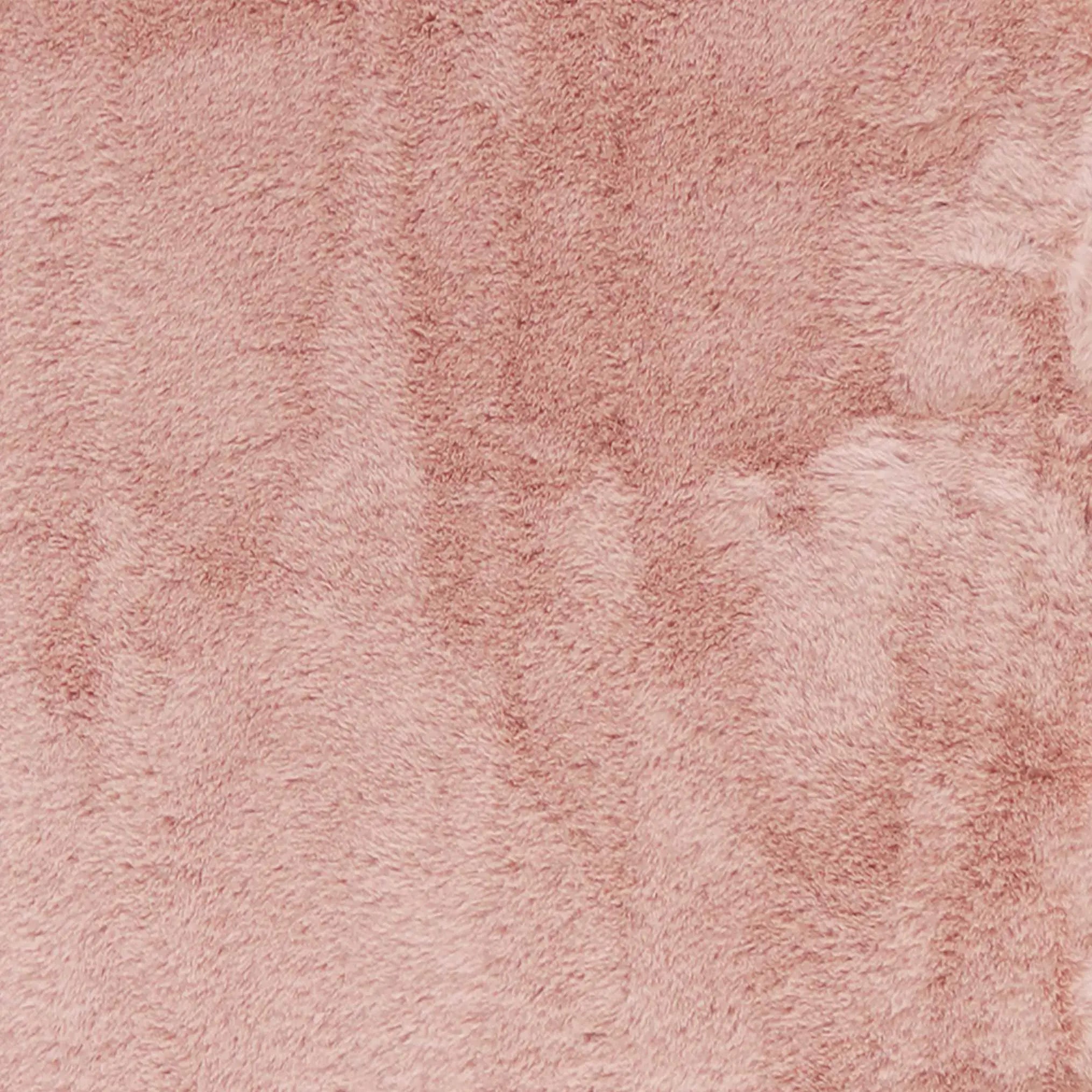 3' X 5' Pink Shag Hand Knotted Area Rug Homeroots Home Decor