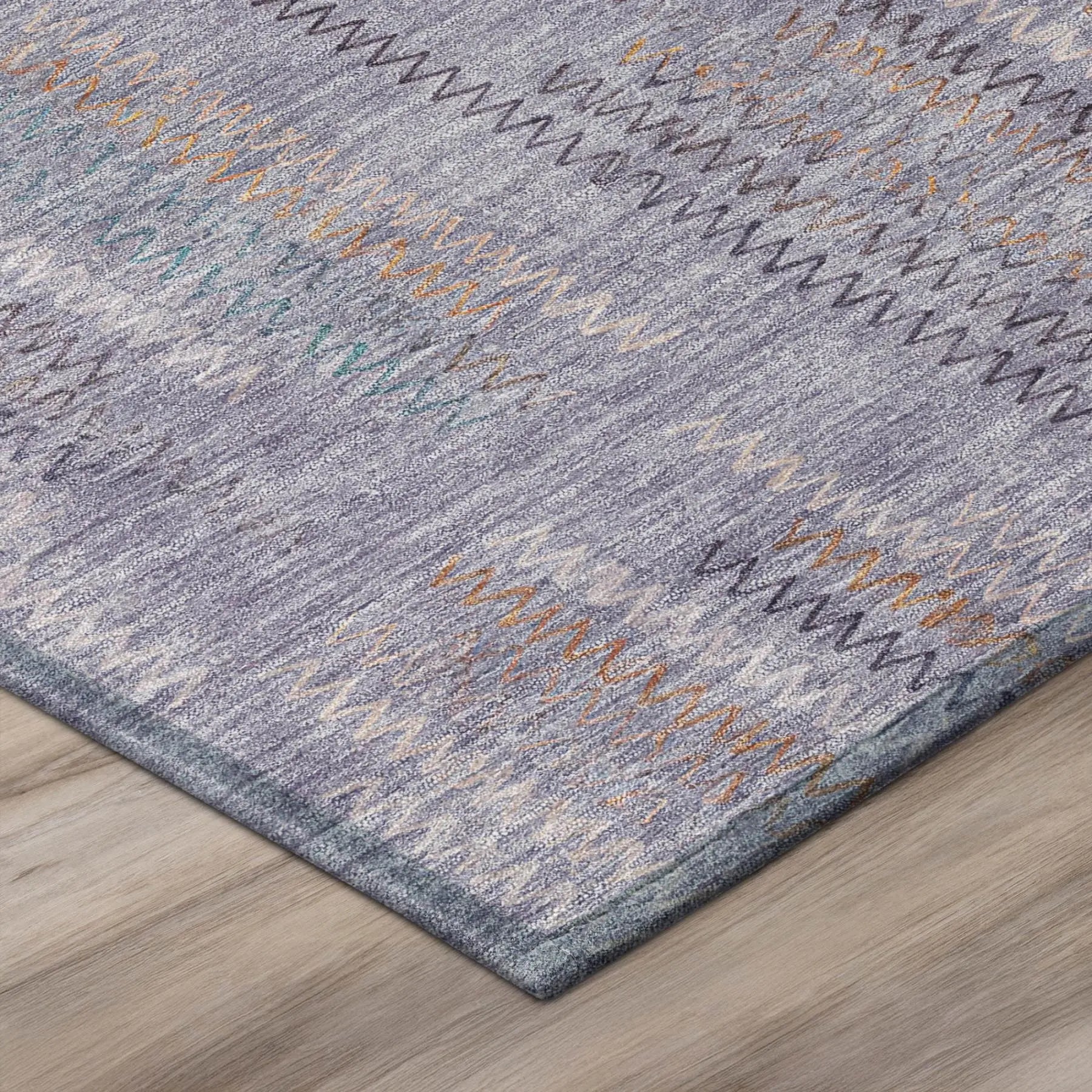 3' X 5' Plum And Purple Abstract Washable Indoor Outdoor Area Rug Homeroots Outdoor