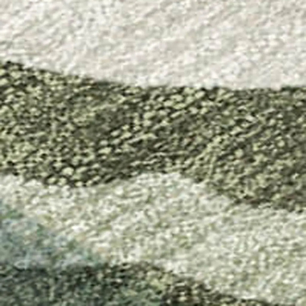 3' X 5' Sage And Beige Tribal Washable Indoor Outdoor Area Rug Homeroots Outdoor