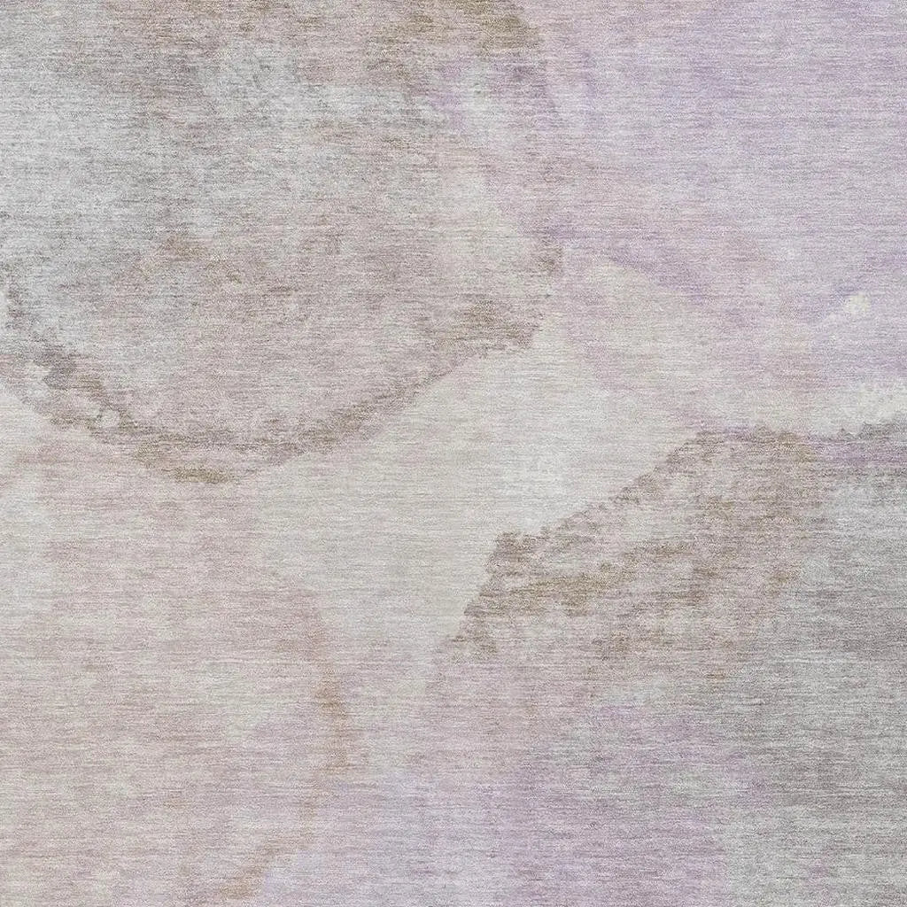 3' X 5' Taupe And Beige Abstract Washable Indoor Outdoor Area Rug Homeroots Outdoor