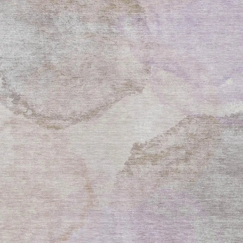 3' X 5' Taupe And Beige Abstract Washable Indoor Outdoor Area Rug Homeroots Outdoor