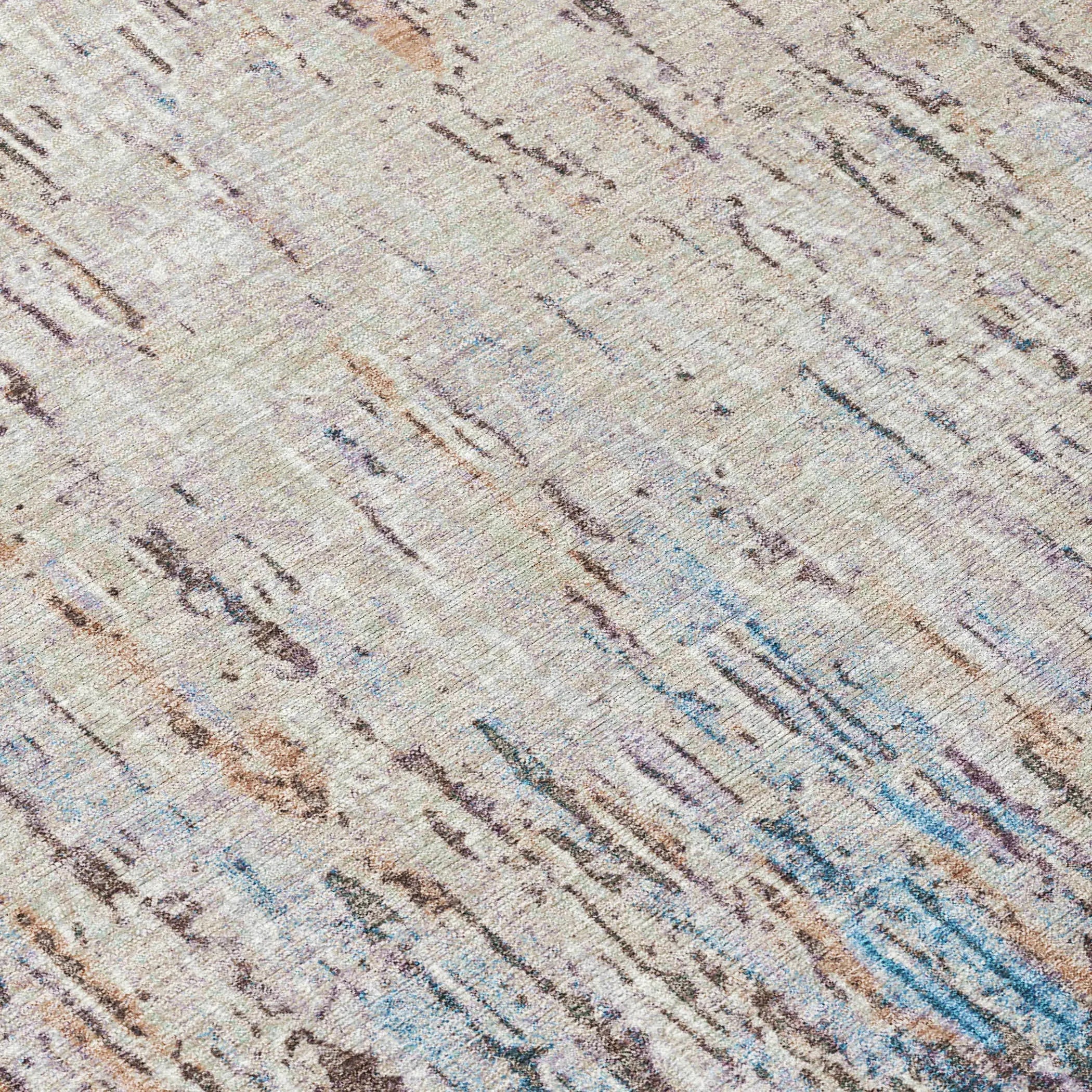 3' X 5' Taupe And Brown Striped Washable Indoor Outdoor Area Rug Homeroots Outdoor