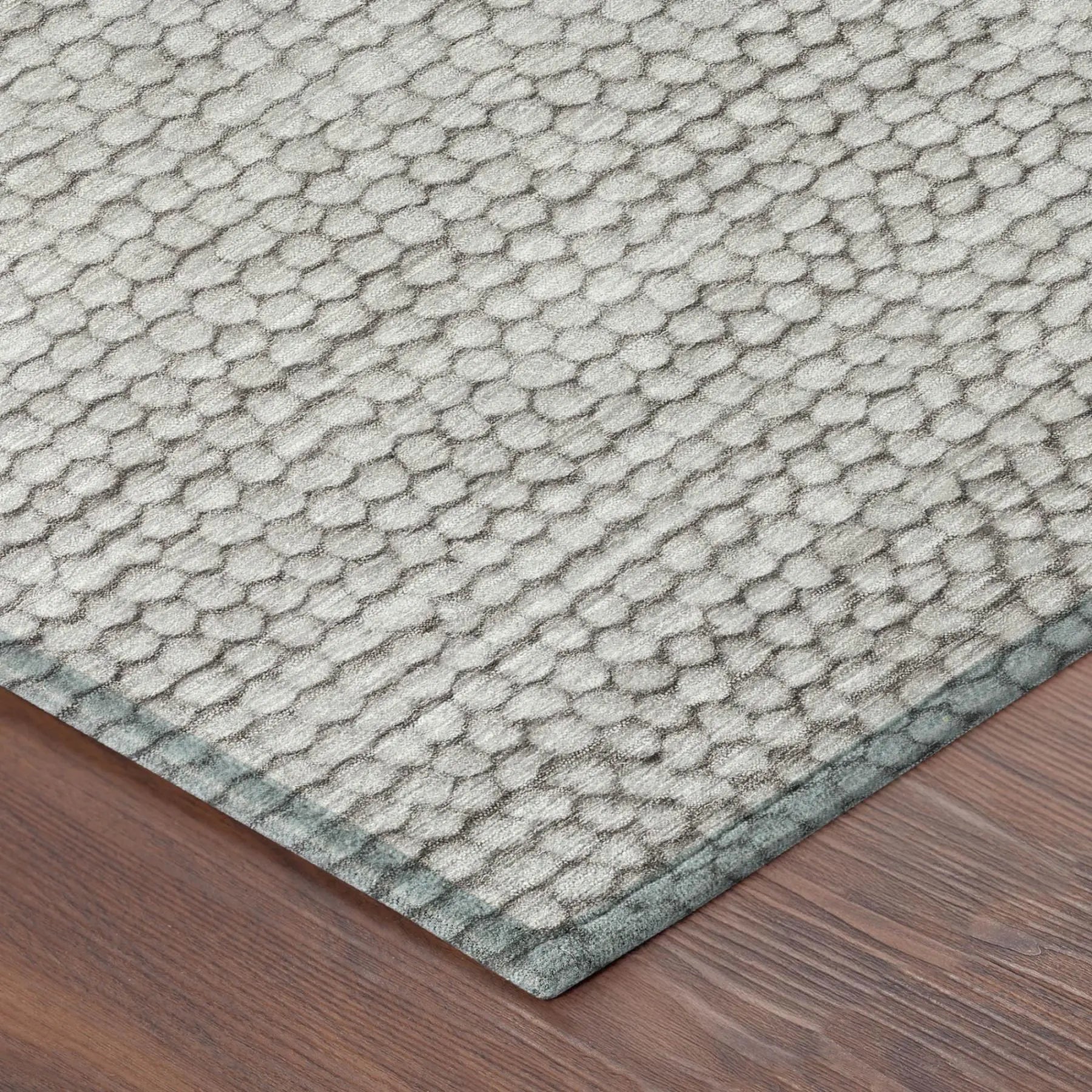 3' X 5' Taupe And Brown Striped Washable Indoor Outdoor Area Rug Homeroots Outdoor