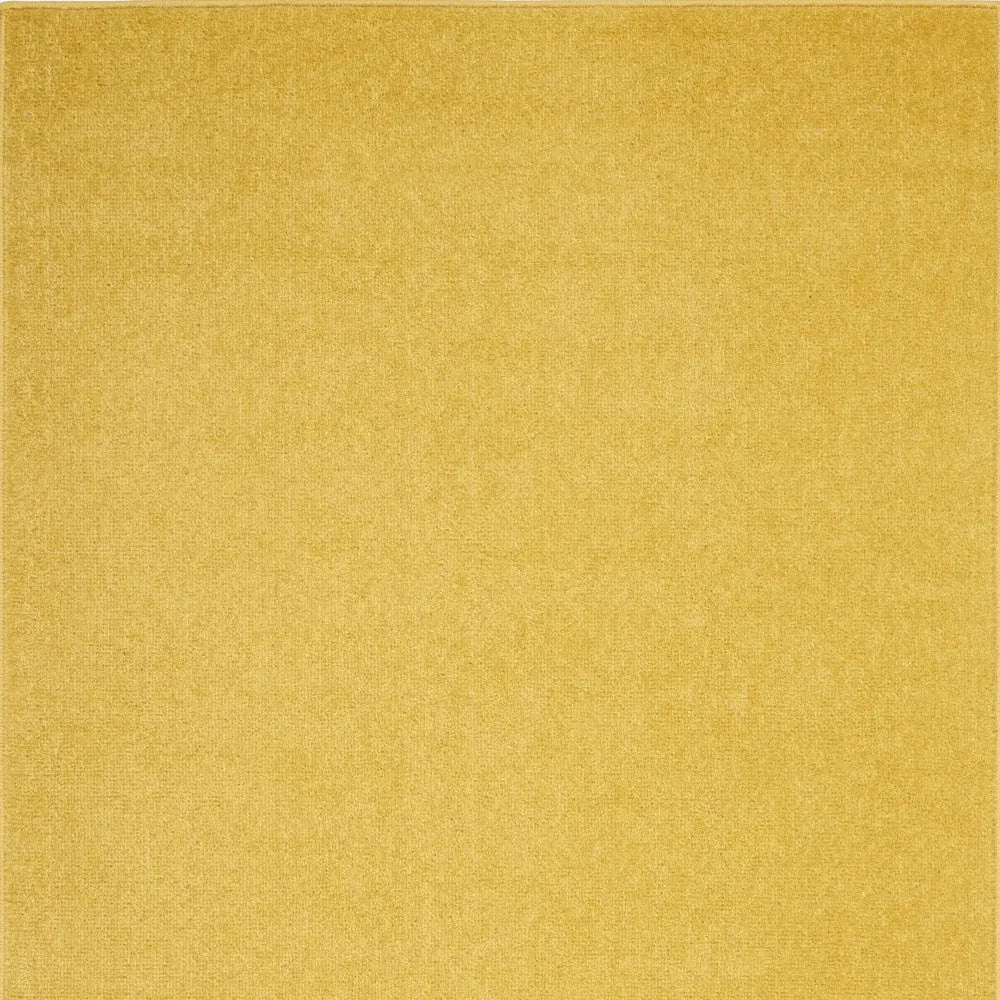 3' X 5' Yellow Indoor Outdoor Area Rug - GreatEagleInc