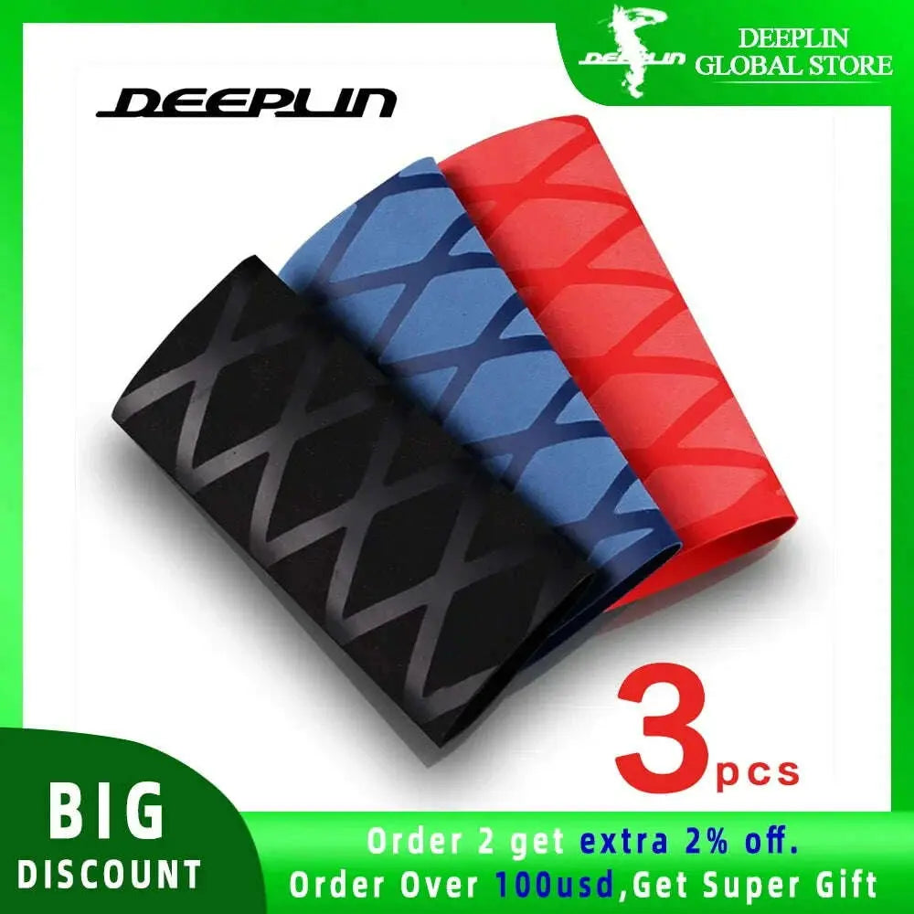 3pcs-DEEPLIN-Table-Tennis-Rackets-for-Overgrip-Handle-Tape-Heat-shrinkable-Ping-Pong-set-bat-grips-Sweatband-Accessories-FreeDropship-335301080