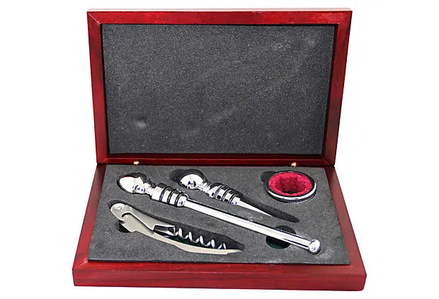 4-Piece Wine Set Corbell Silver