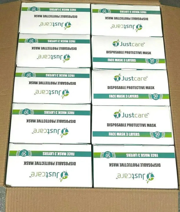 40 Boxes of Face Mask Mouth & Nose Protector Disposable Masks Blue Special Deal Free Fast Shipping Hashir Products