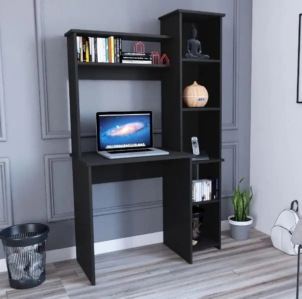 40" Black Computer Desk Homeroots Office