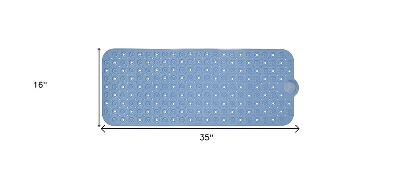 40" Blue Bubbles Non Slip Bathtub Mat - GreatEagleInc