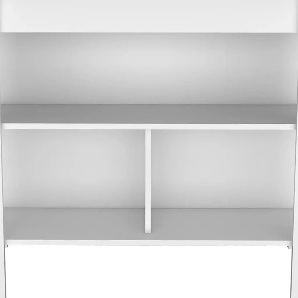 41" Dark Brown and White Wood Kitchen Island Set With Storage Homeroots Kitchen & Dining