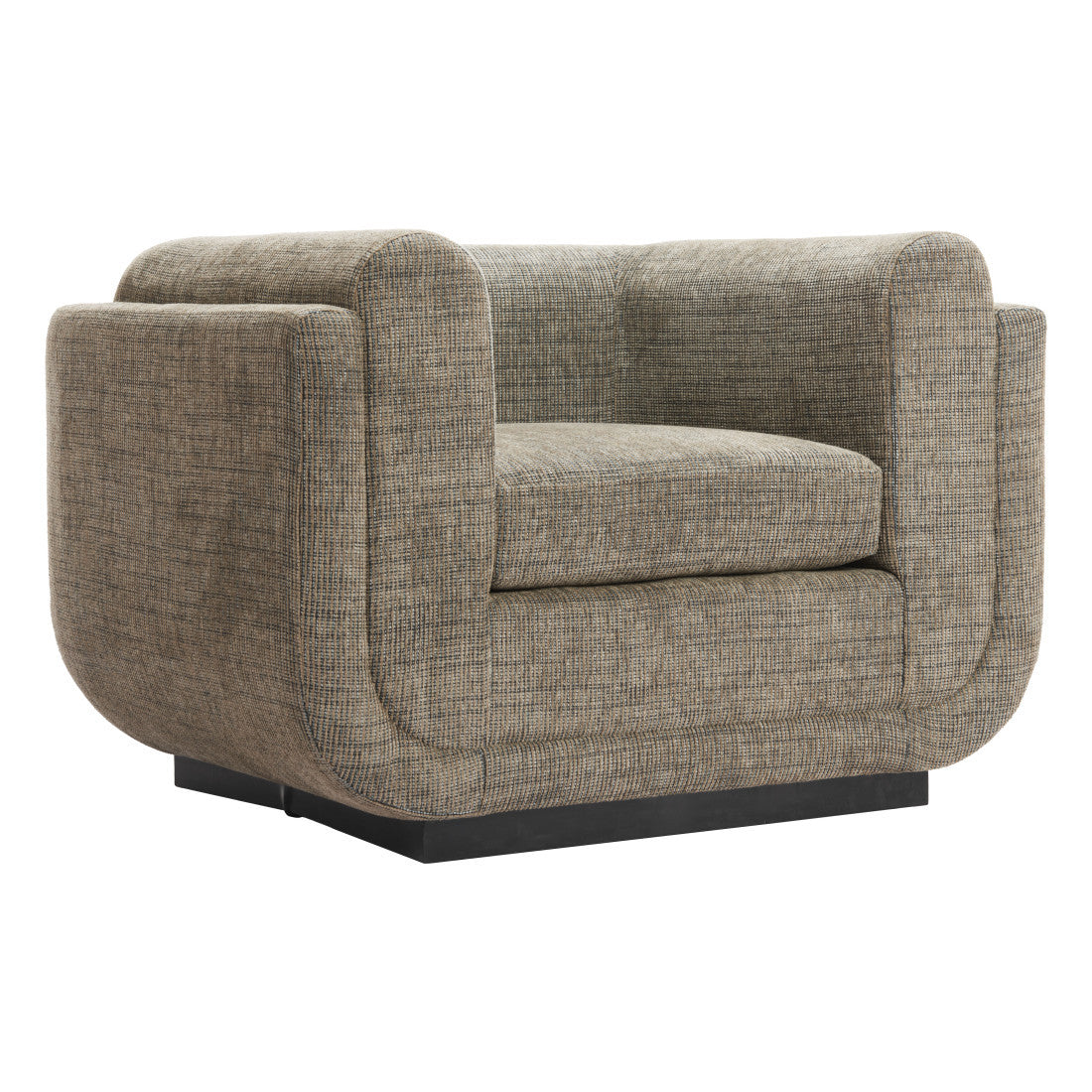 41" Green and Black Upholstered Arm Chair Homeroots Living Room