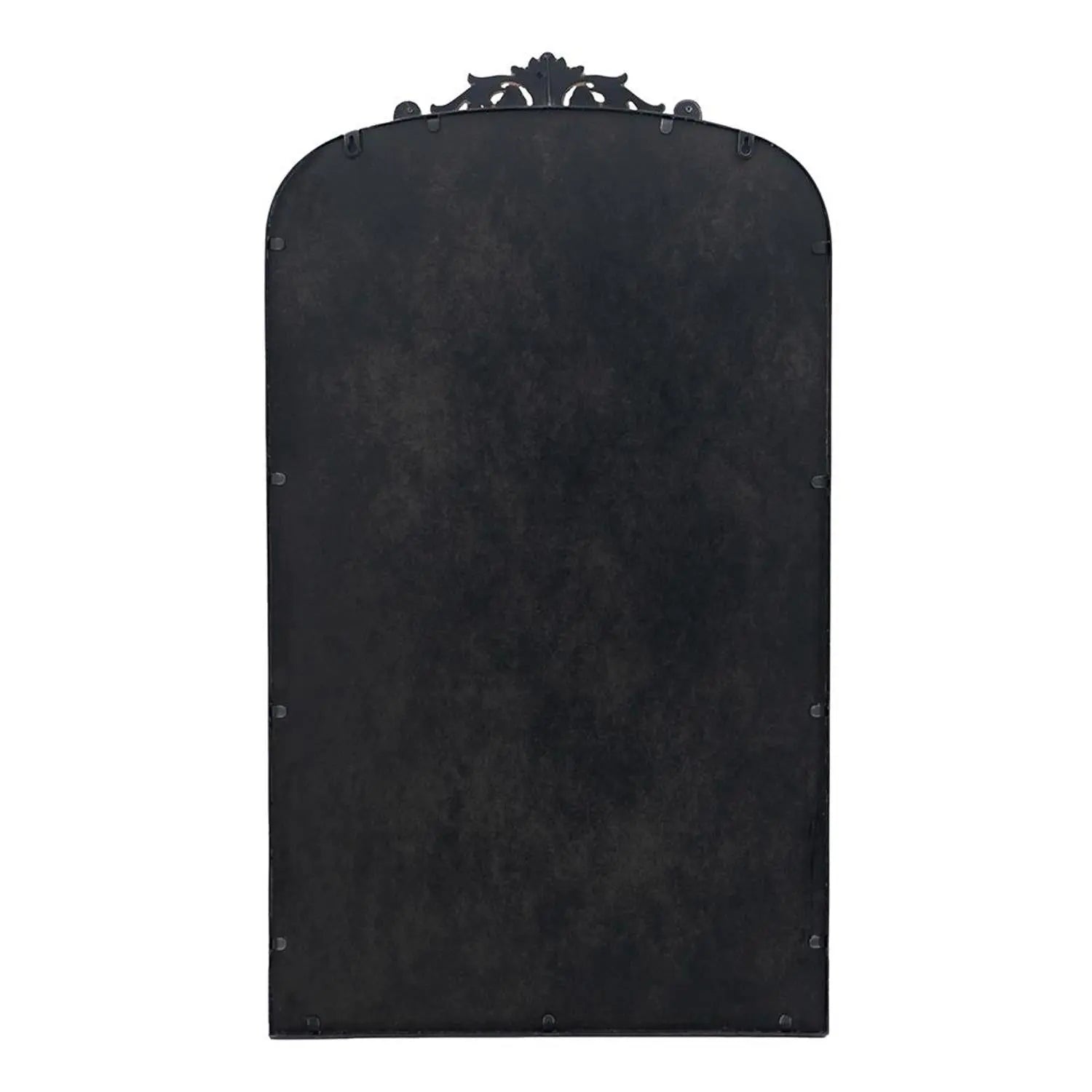 42" Black Arch Iron Framed Accent Mirror Homeroots Bed & Bath