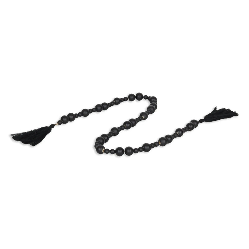 42" Black Wood Hand Painted Decorative Tassel GreatEagleInc