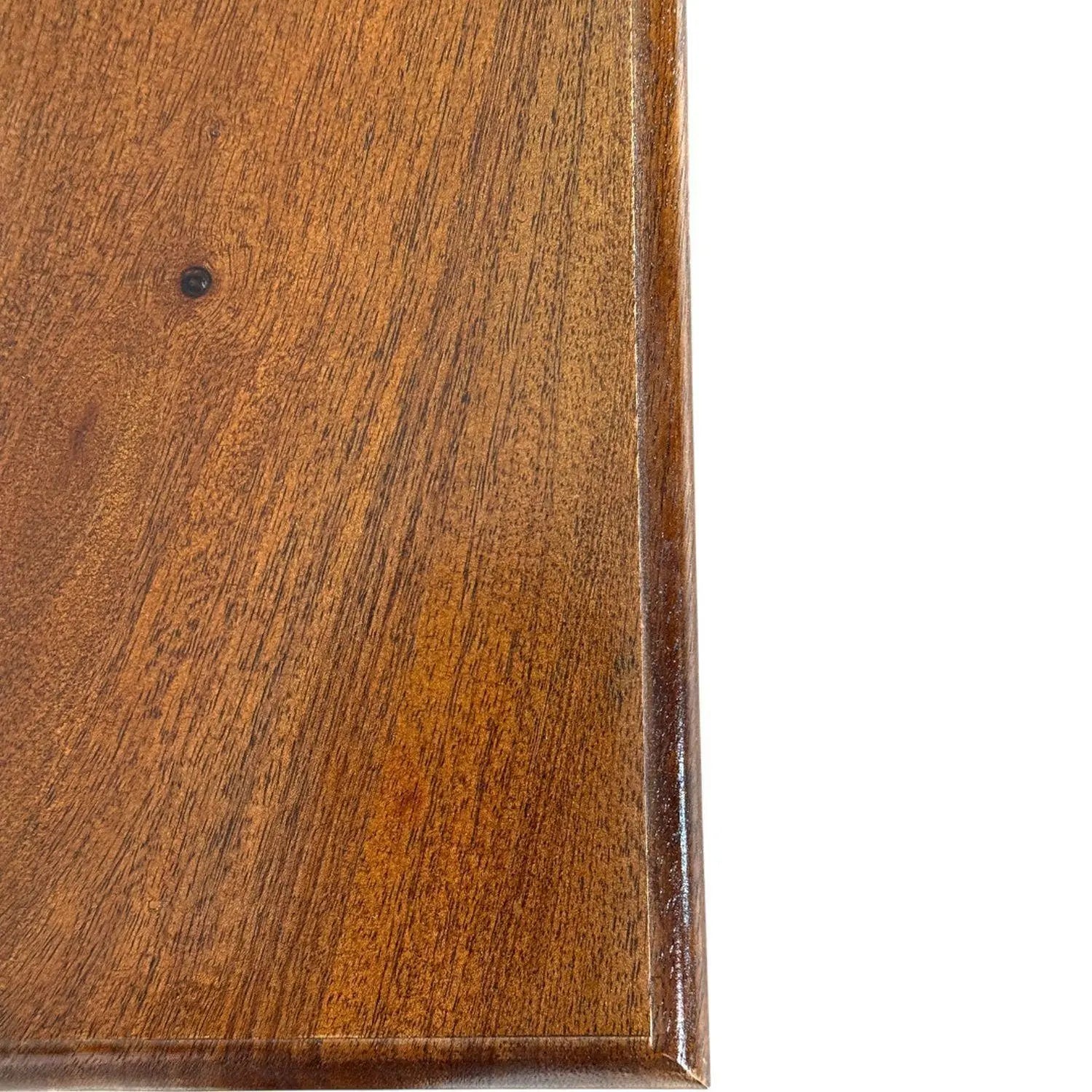42" Chestnut Solid Wood Coffee Table Homeroots Living Room
