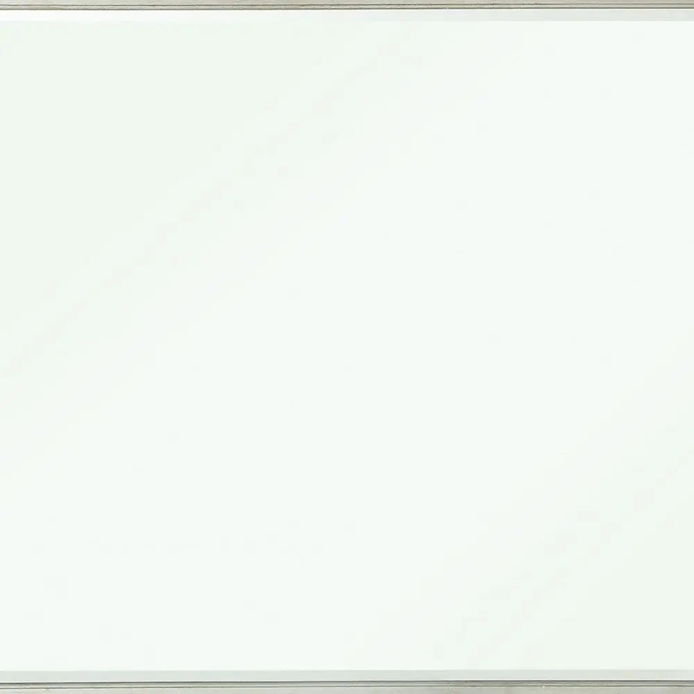 42" Silver Wood Framed Mounted Dresser Mirror Homeroots Bed & Bath