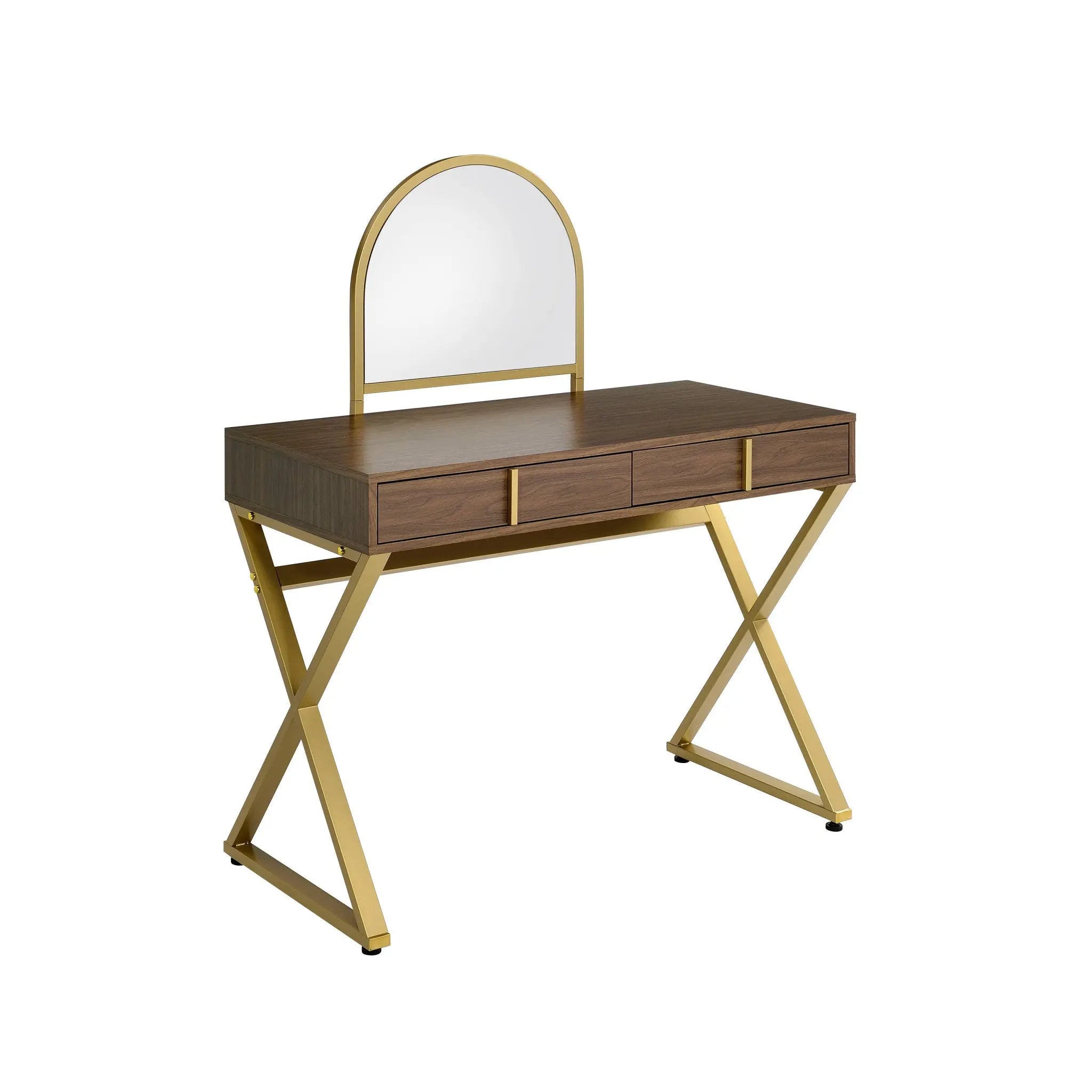 42" Vanity Table with Mirror Homeroots Living Room