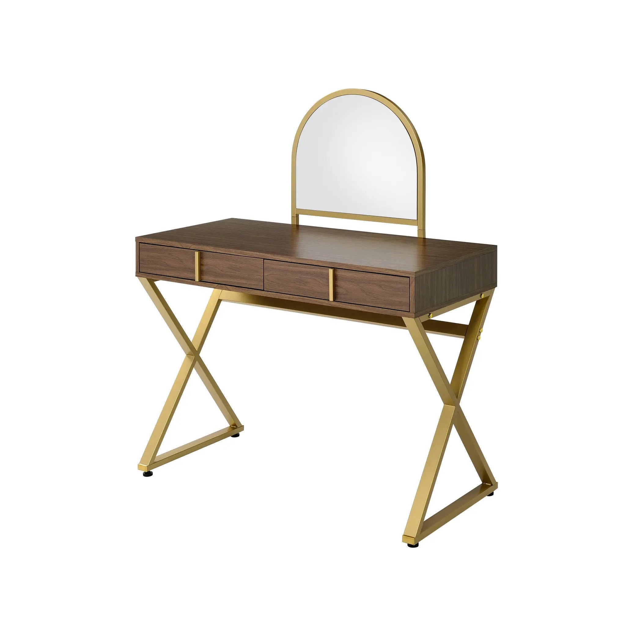 42" Vanity Table with Mirror Homeroots Living Room