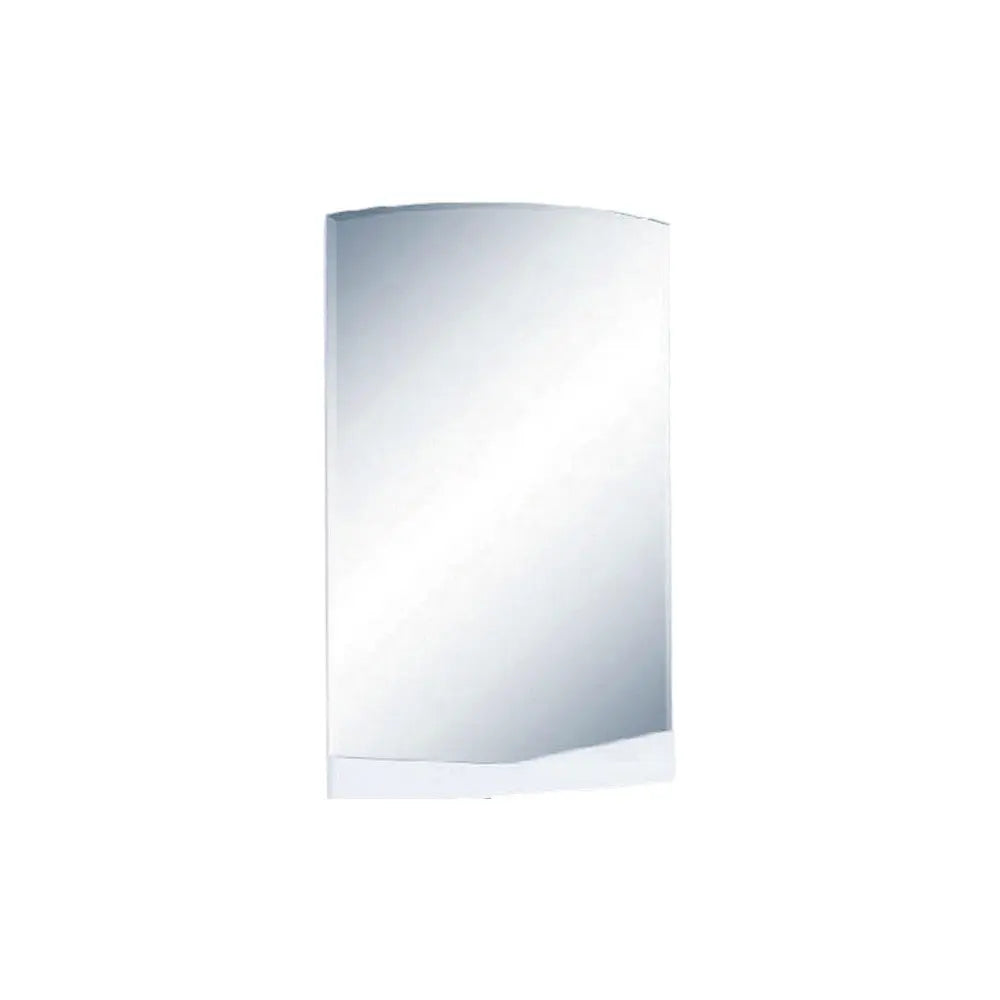 43" White Dresser Mount Frameless Bathroom Vanity Mirror Homeroots Bed & Bath