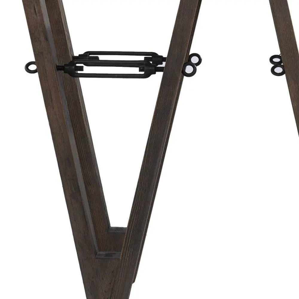 46" Clear and Gray Brown Glass Abstract Console Table Homeroots Living Room
