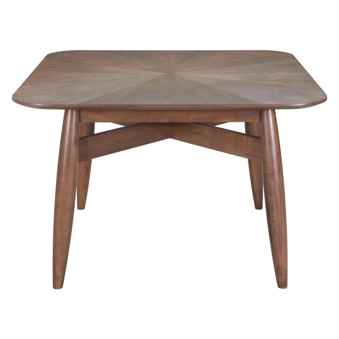 46" Espresso Solid Wood Square Dining Table Homeroots Kitchen & Dining
