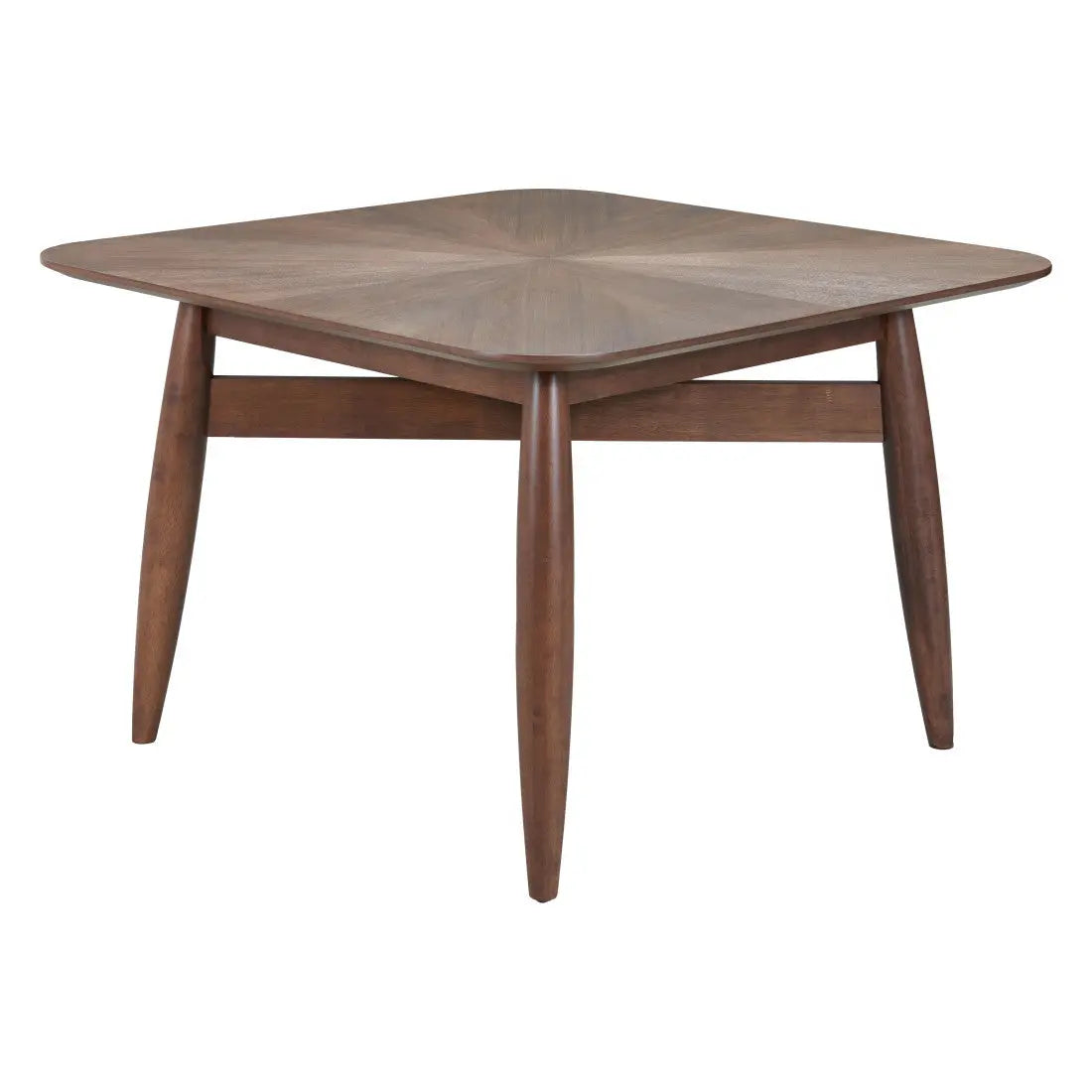 46" Espresso Solid Wood Square Dining Table Homeroots Kitchen & Dining