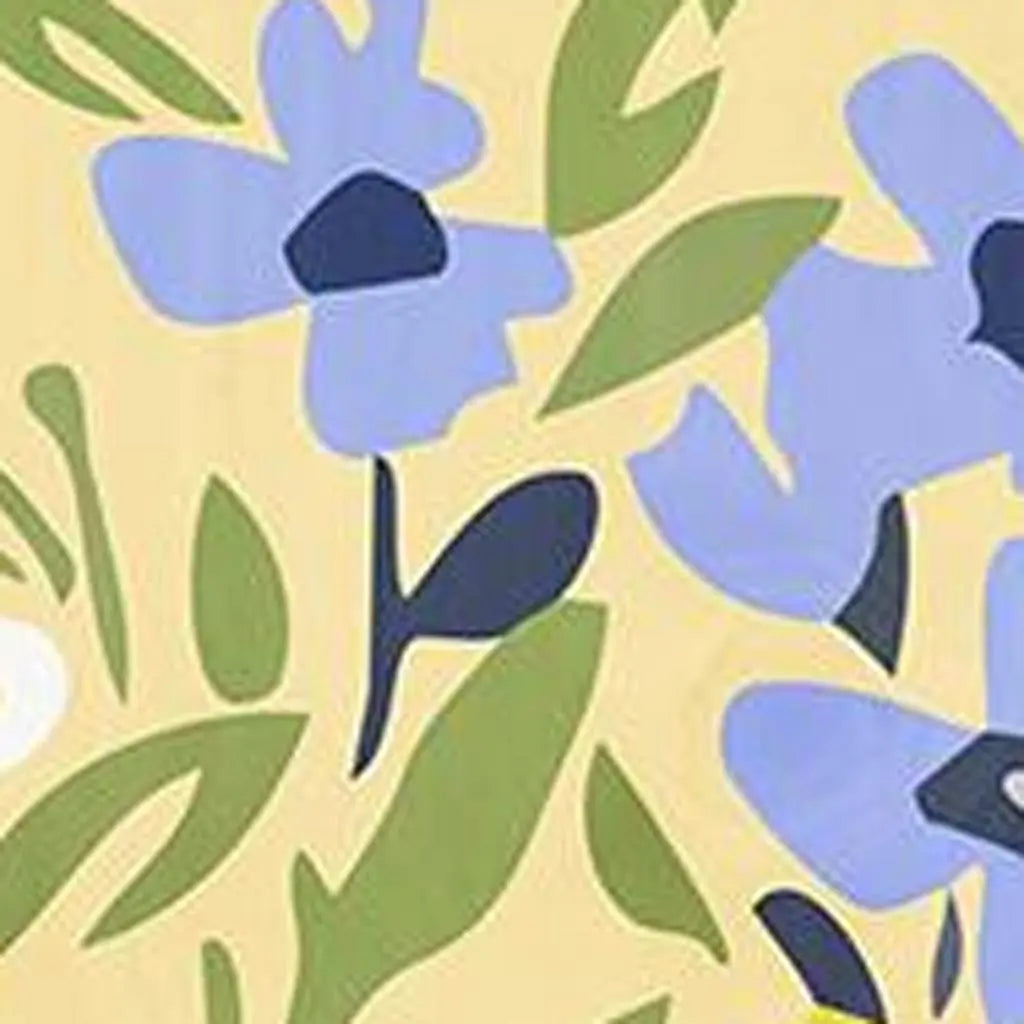 47" Black Blue Cream And Green Solid Wood Daisies Welcome Porch Sign Homeroots Outdoor