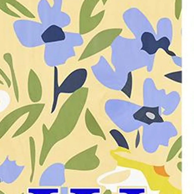 47" Black Blue Cream And Green Solid Wood Daisies Welcome Porch Sign Homeroots Outdoor