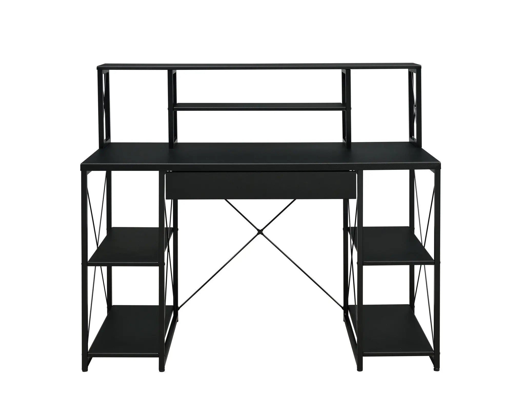 47" Black Computer Desk Homeroots Office