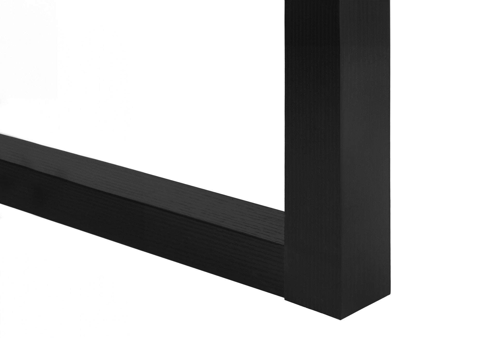 47" Black Computer Desk With Three Drawers Homeroots Office