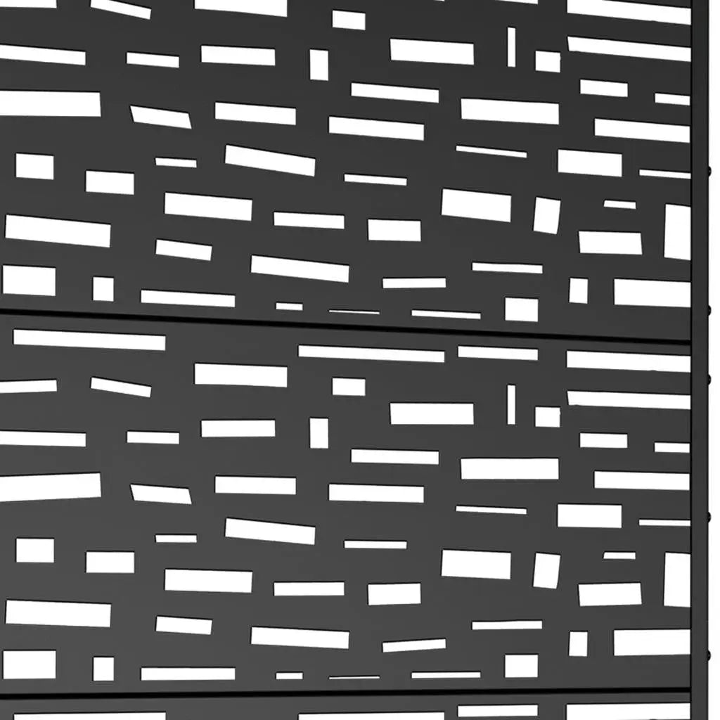 47" Black Metal Indoor Outdoor Rectangular Planter Box Homeroots Outdoor