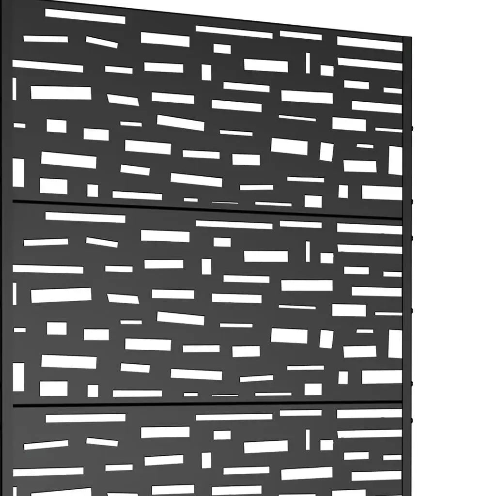 47" Black Metal Indoor Outdoor Rectangular Planter Box Homeroots Outdoor